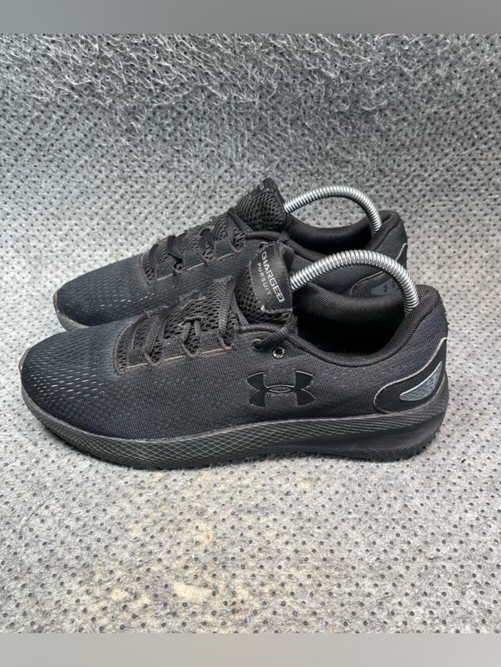 Under Armour Charged Pursuit Black Shoes Size 9 Women’s